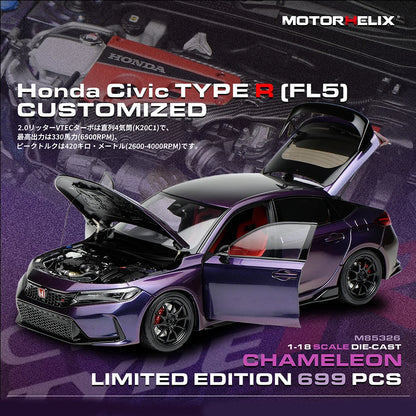 1:18 Honda FL5 Civic Type R