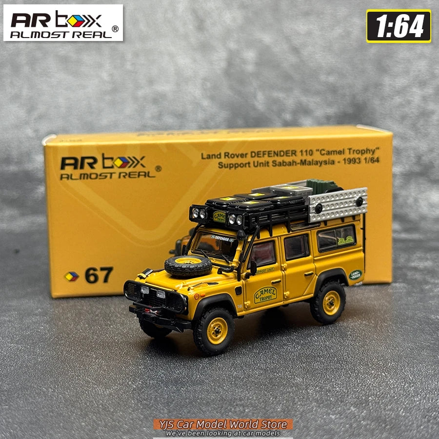 1:64 Land Rover DEFENDER 110 Camel Trophy Support Unit Sabah Malaysia  1993