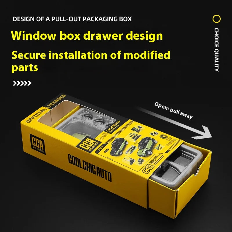 1:43 Land Rover Defender DIY Assembly