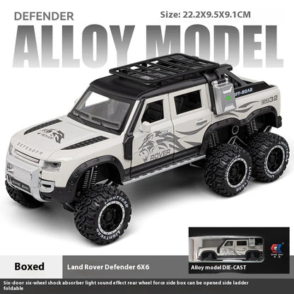 1:24 Land Rover Defender Six-Wheel