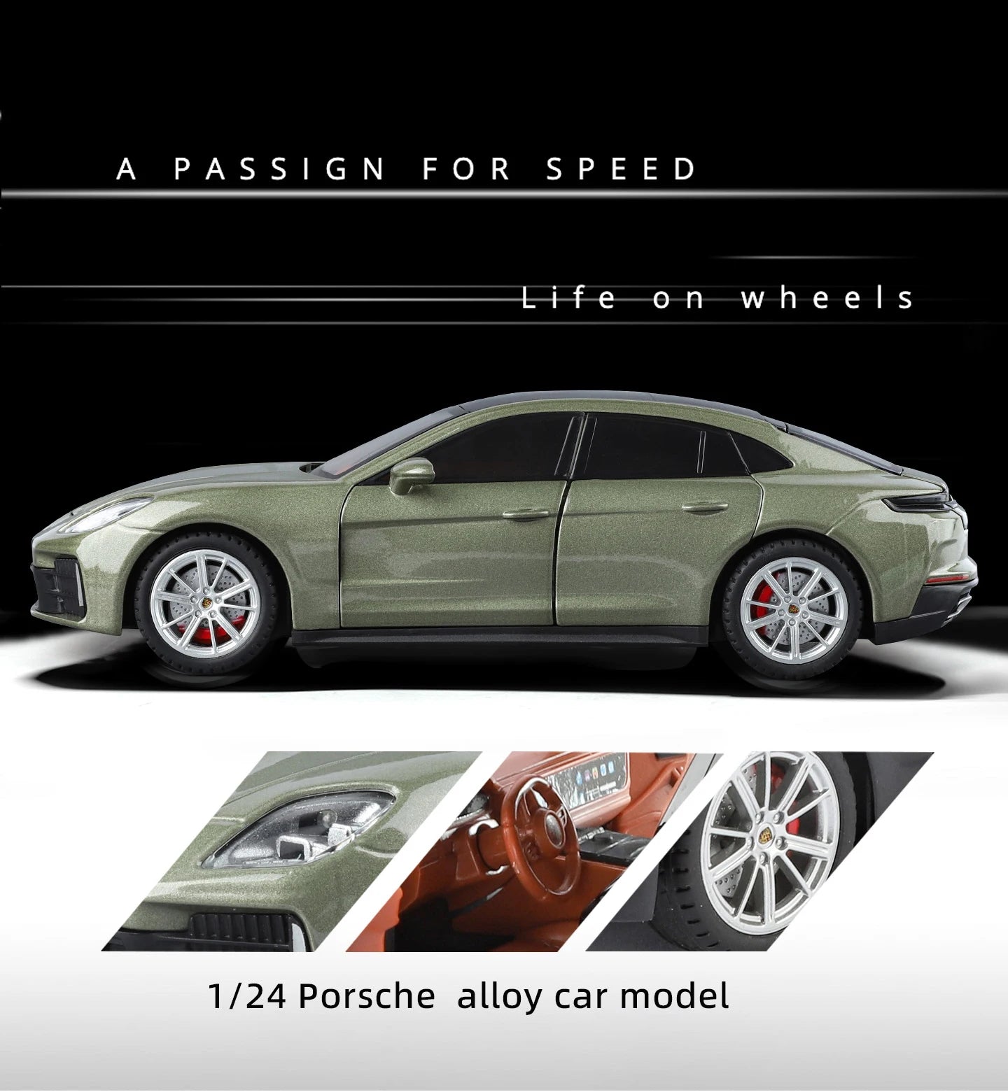1:24 Porsche Panamera 2025 Coupe