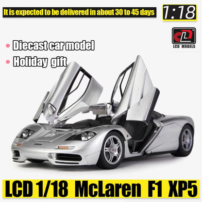 1:18 McLaren F1 XP5 Silver