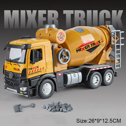 1:24 Crane Mixer Truck