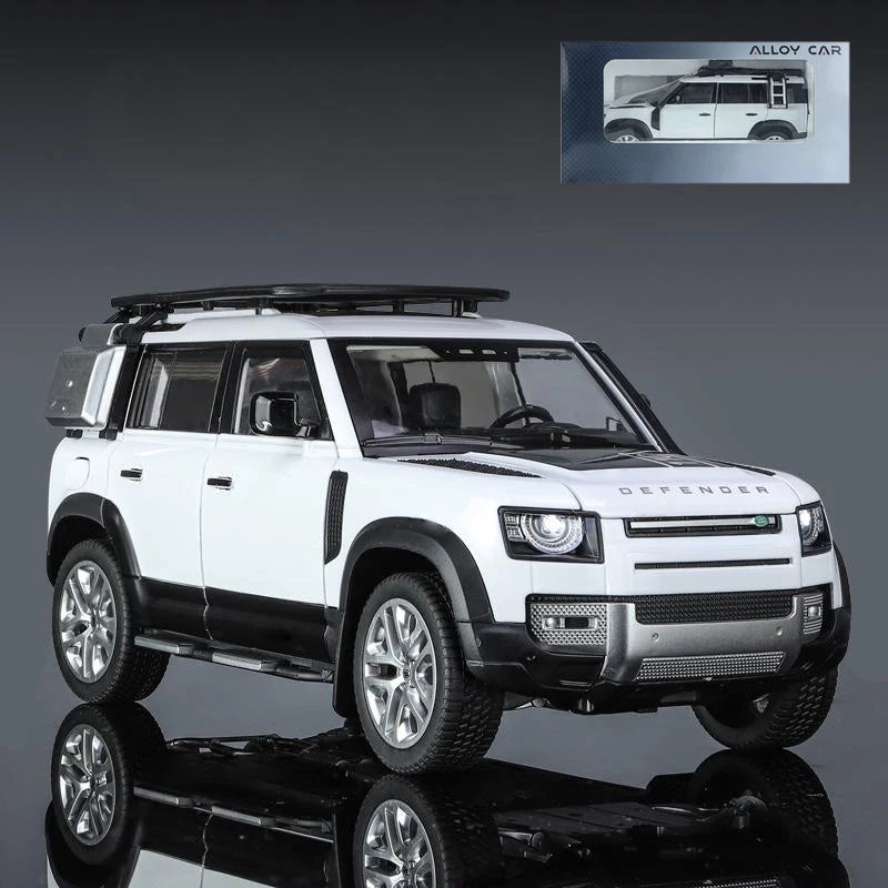 1:18 Land Rover Defender 110 Camel Cup Bay Edition