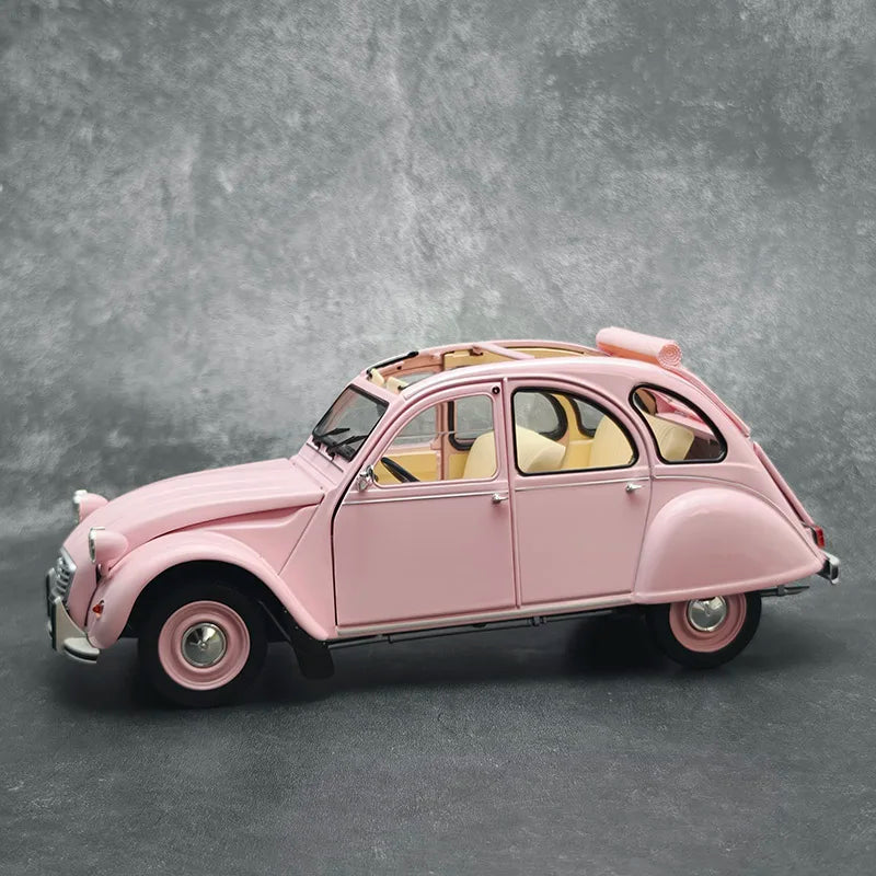 NOREV 1/18 Scale   Citroen 2CV 1986  Static Car Model Diecast Model Ornament Holiday Gift Collection