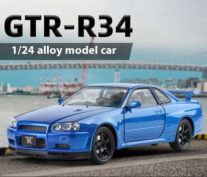 1:24 Nissan GTR-R34