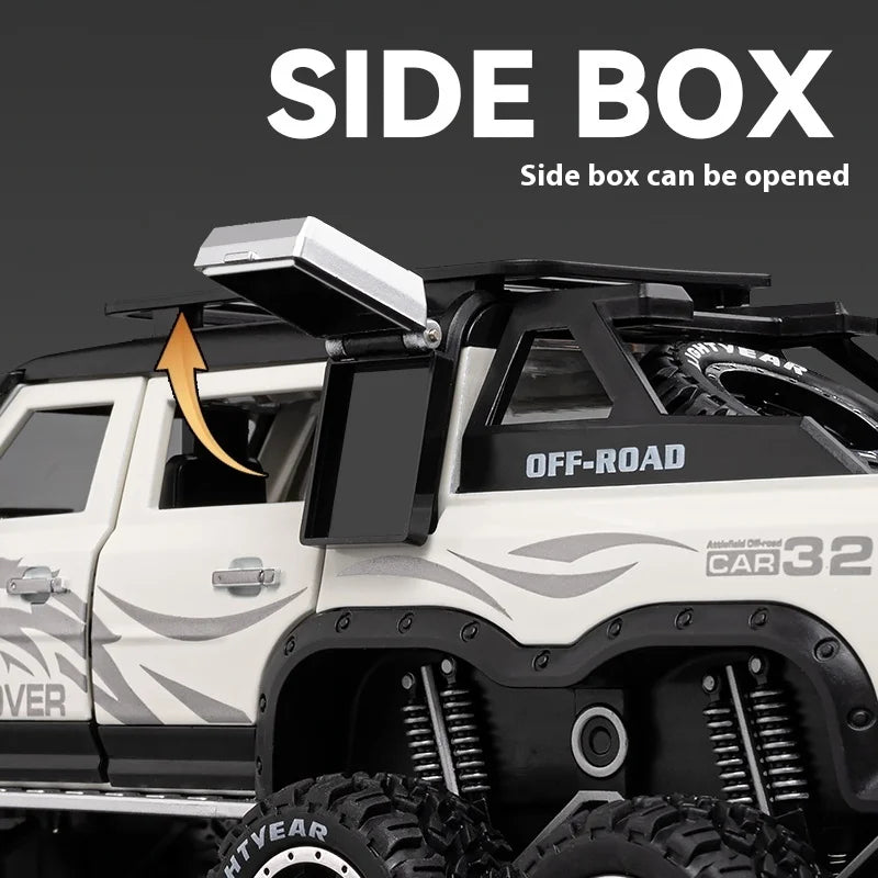 1:24 Land Rover Defender Six-Wheel