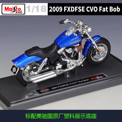 1:18 Harley 2009 Fxdfse Cvo Fat Bob Imitation