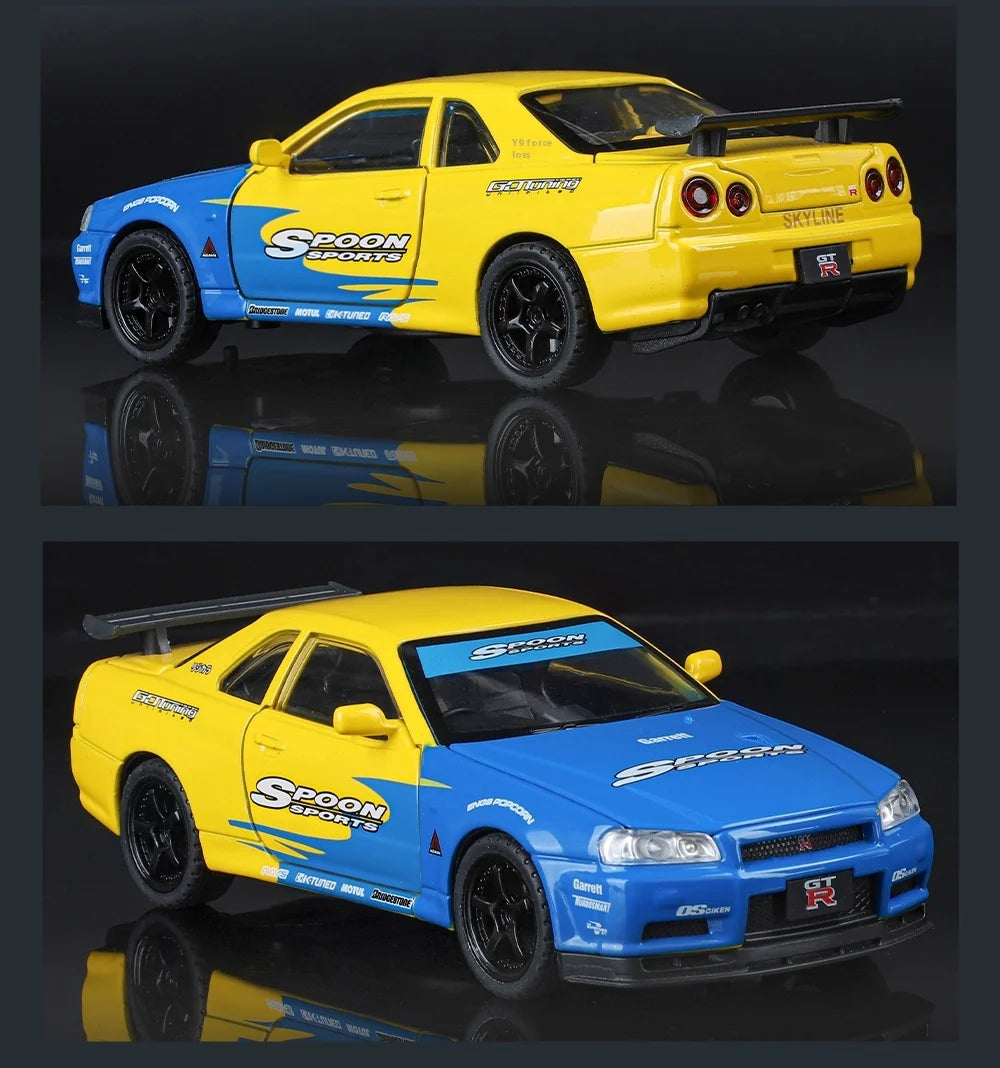 1:32 Nissan GTR Skyline R32 Paint Simulation