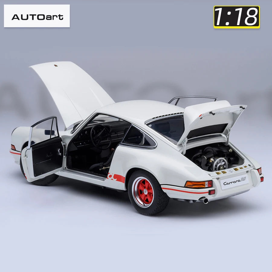 1:18 Porsche 911 Carrera 2.7 RS (Grand Prix White with Red stripes)