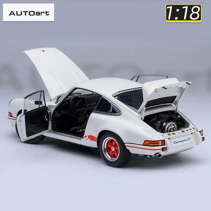1:18 Porsche 911 Carrera 2.7 RS (Grand Prix White with Red stripes)