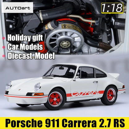 1:18 Porsche 911 Carrera 2.7 RS (Grand Prix White with Red stripes)