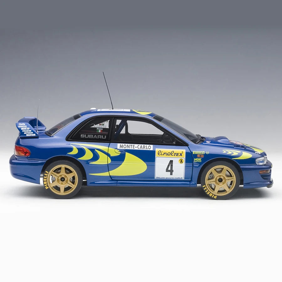 1:18 Subaru Impreza WRC Rally of Monte Carlo 1997 #4