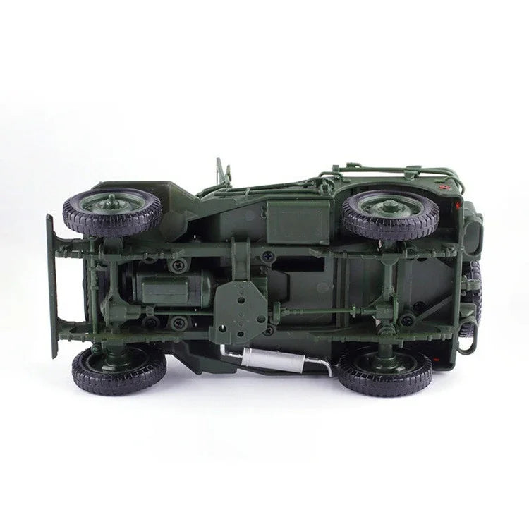 1:18 JEEP Tactical Militar Old World War II Willis GP