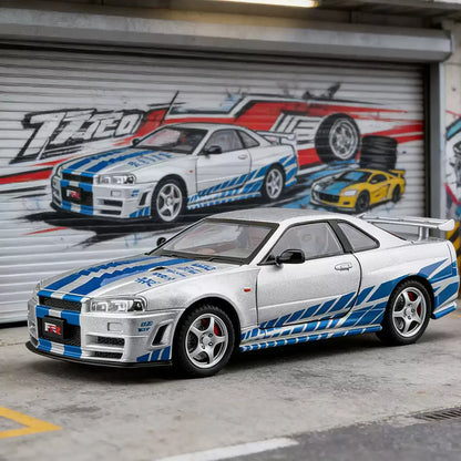1:24 Nissan GTR-R34 Skyline