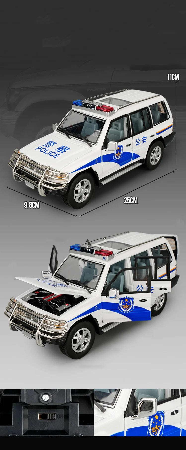 1:18 Mitsubishi PAJERO