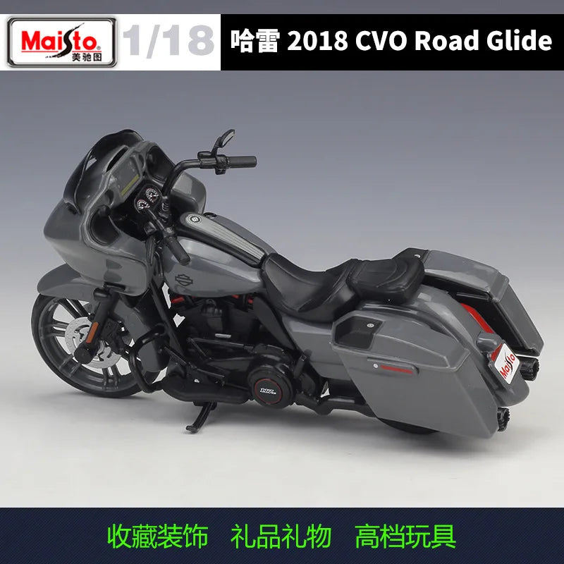 1:18 Harley 2018 Cvo Road Glide