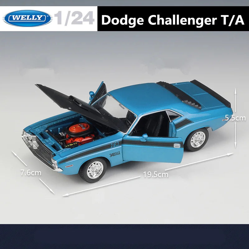 1:24 DODGE Challenger T/A 1970
