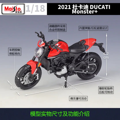 1:18 Ducati Monster 2021 +