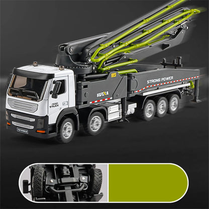 1:50 Cement Pump Truck Model