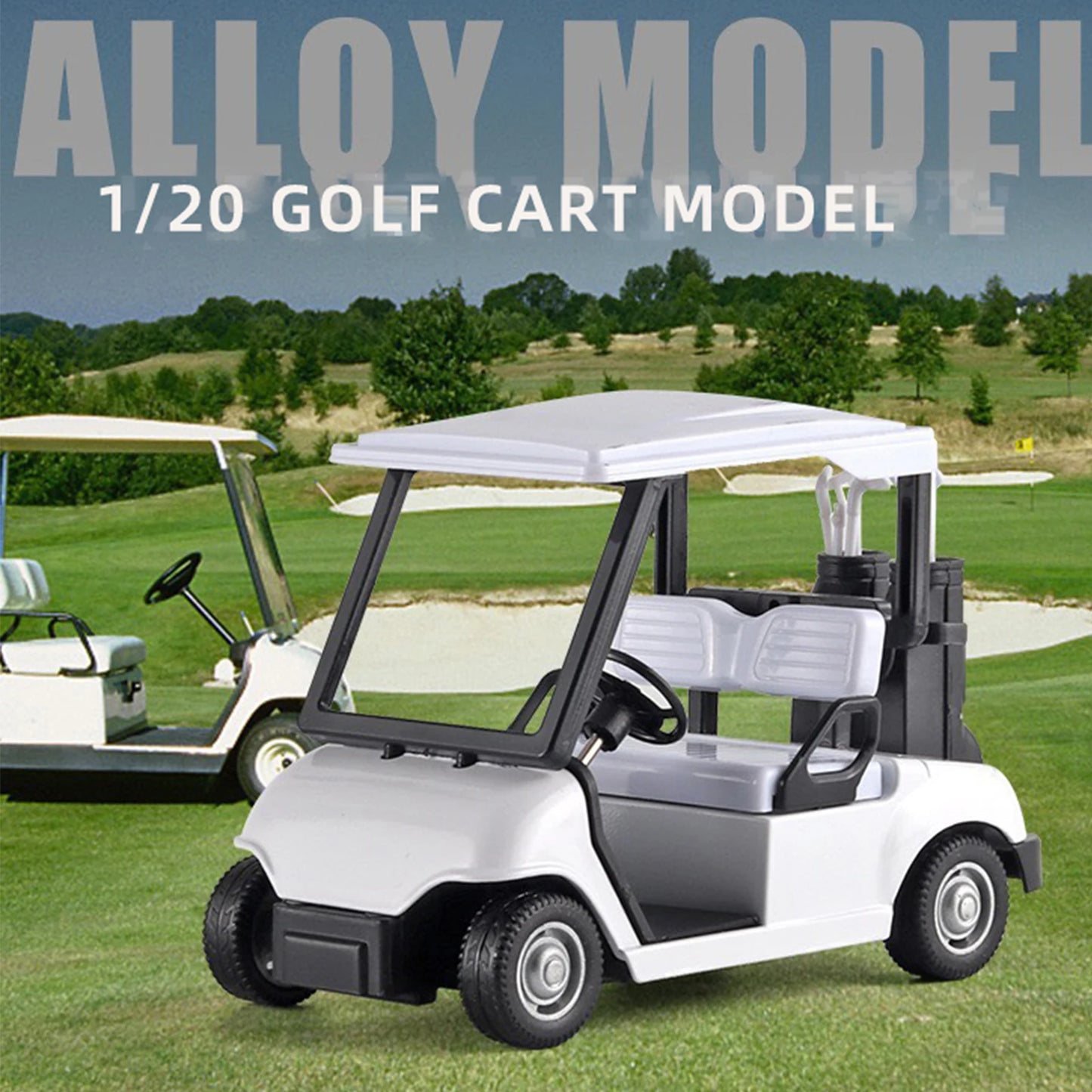 1:20 Golf Cart Model