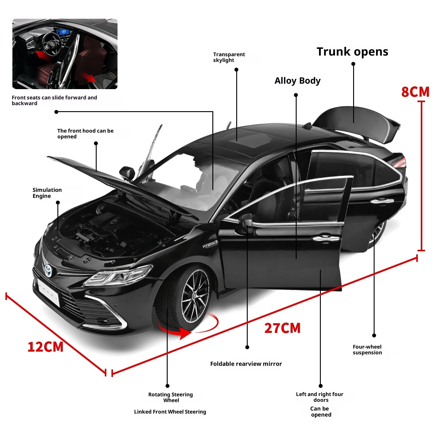 1:18 Toyota Camry