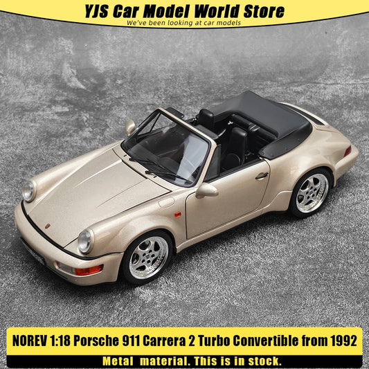 1:18 Porsche 911 Carrera 2 Turbo Convertible from 1992