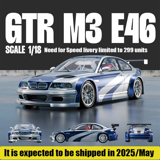 1:18 BMW M3 GTR E46