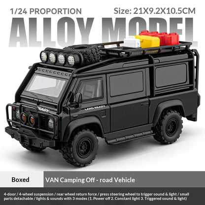 1:24 metal die-cast MINI VAN
