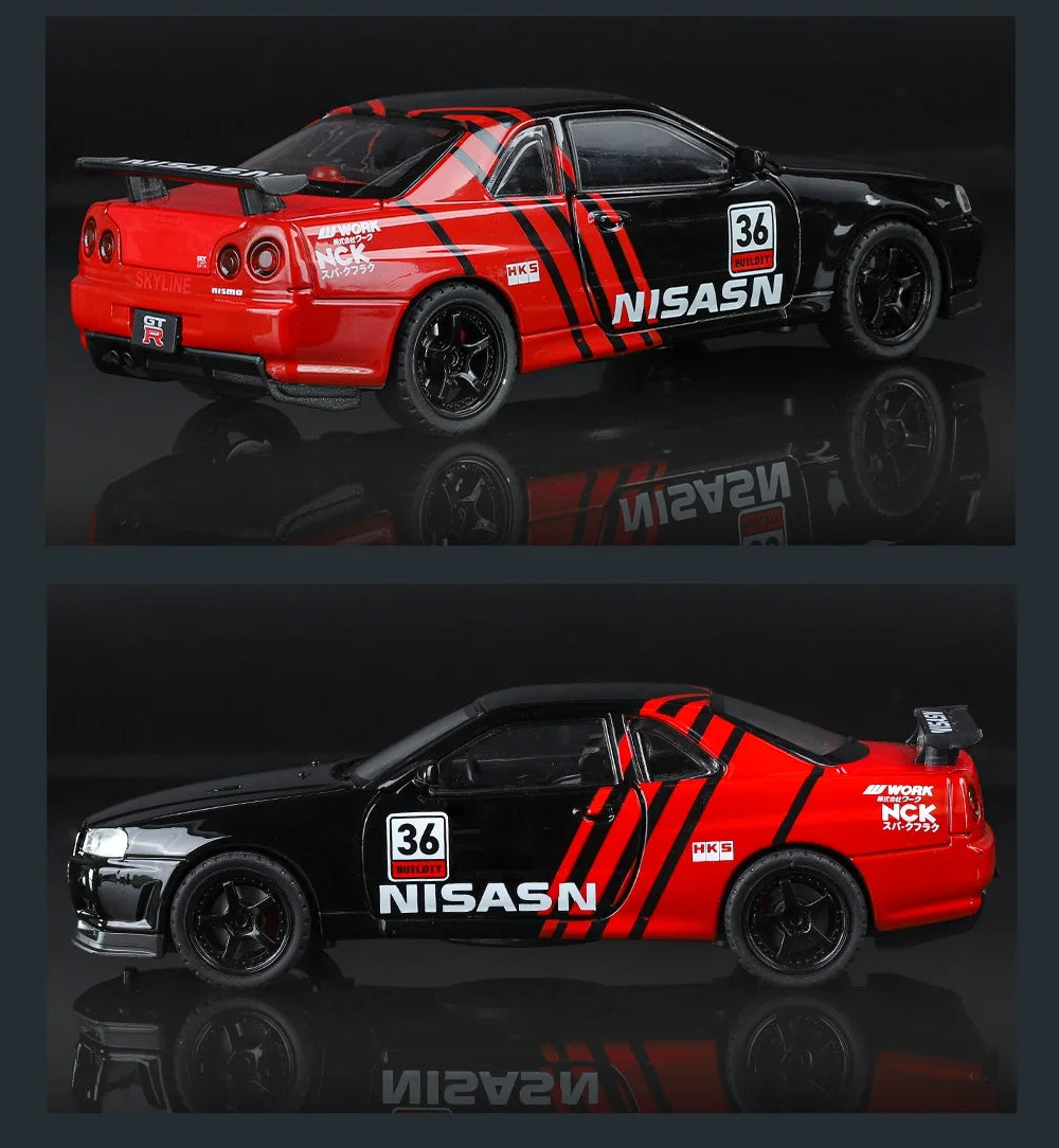 1:32 Nissan GTR Skyline R32 Paint Simulation