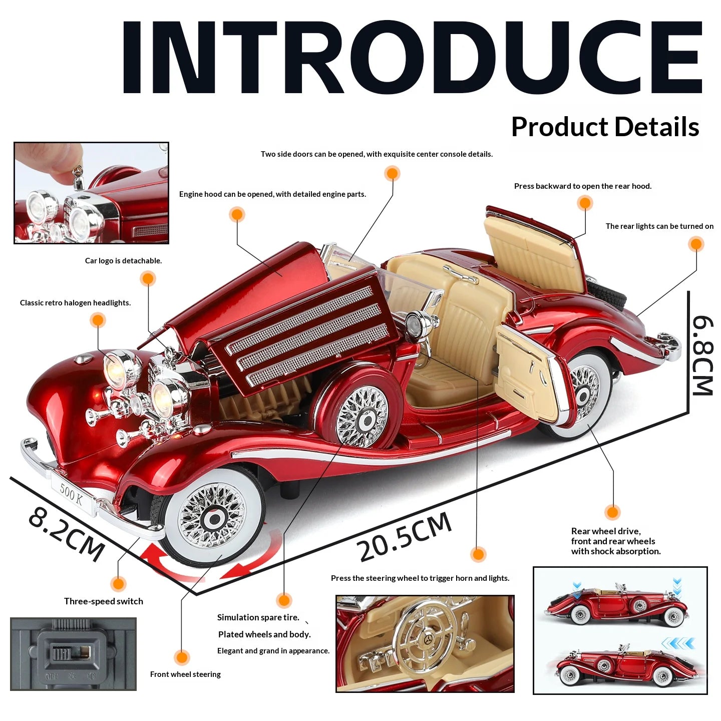 1:24 Mercedes-Benz 500K