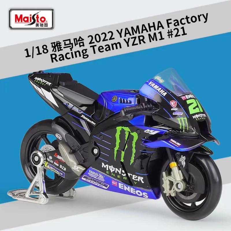 1:18 2022 Yamaha Factory Racing Team #21 Morbidelli #20