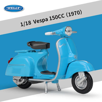 1:18 Vespa 1970 150CC 1953 125CC