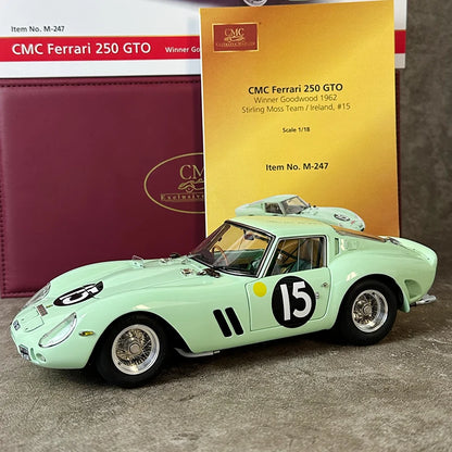 1:18 Ferrari 250GTO Red 1# Le Mans