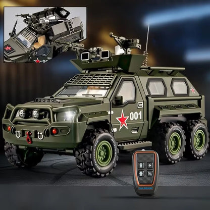 1:24 Military Armored Key Remote Control Version