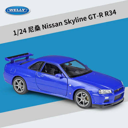 1:24 Nissan Skyline GTR R34 R 34