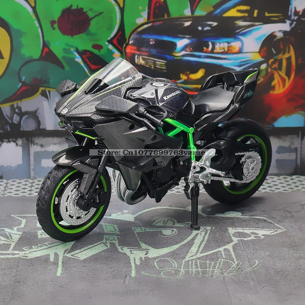 1:18 Kawasaki Ninja H2R  GSX-R1000 YAMAHA YZF-R1