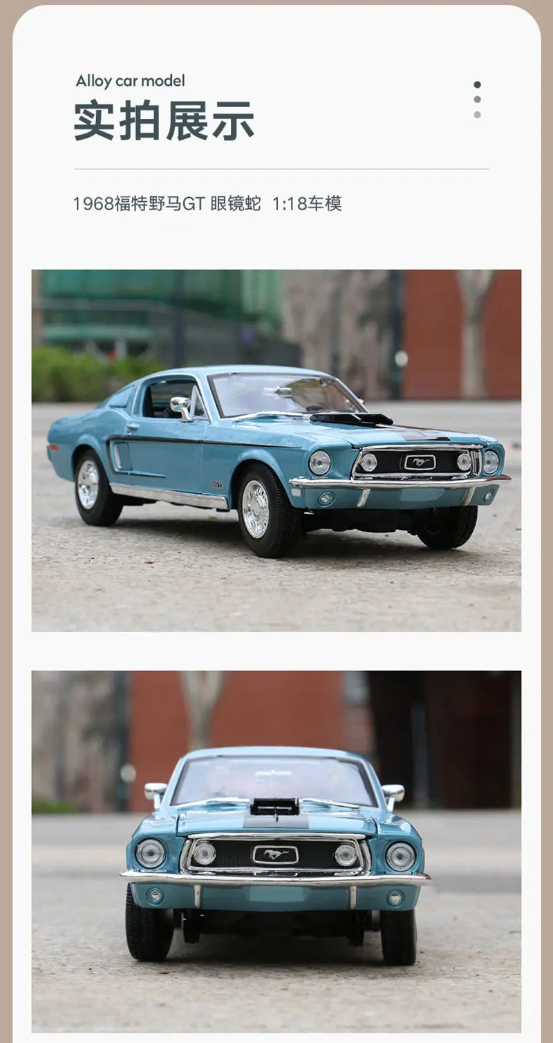 1:18 Ford Mustang GT Cobra Jet 1968