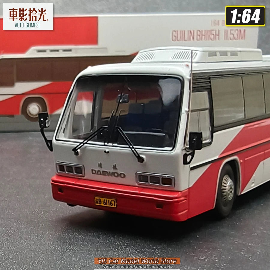 1:64 Bus Model Guilin Da Yu BH115H