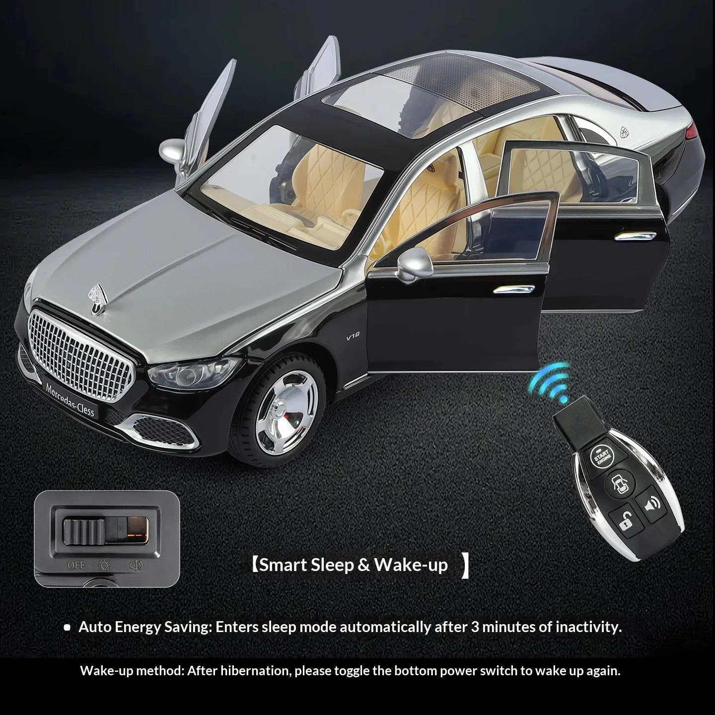 1:24 Maybach S680 With Key