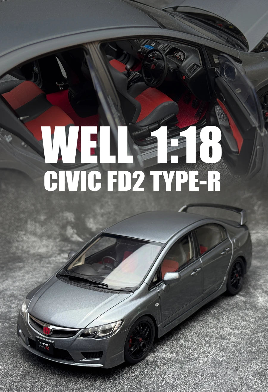 1:18 Honda CIVIC FD2 TYPE-R