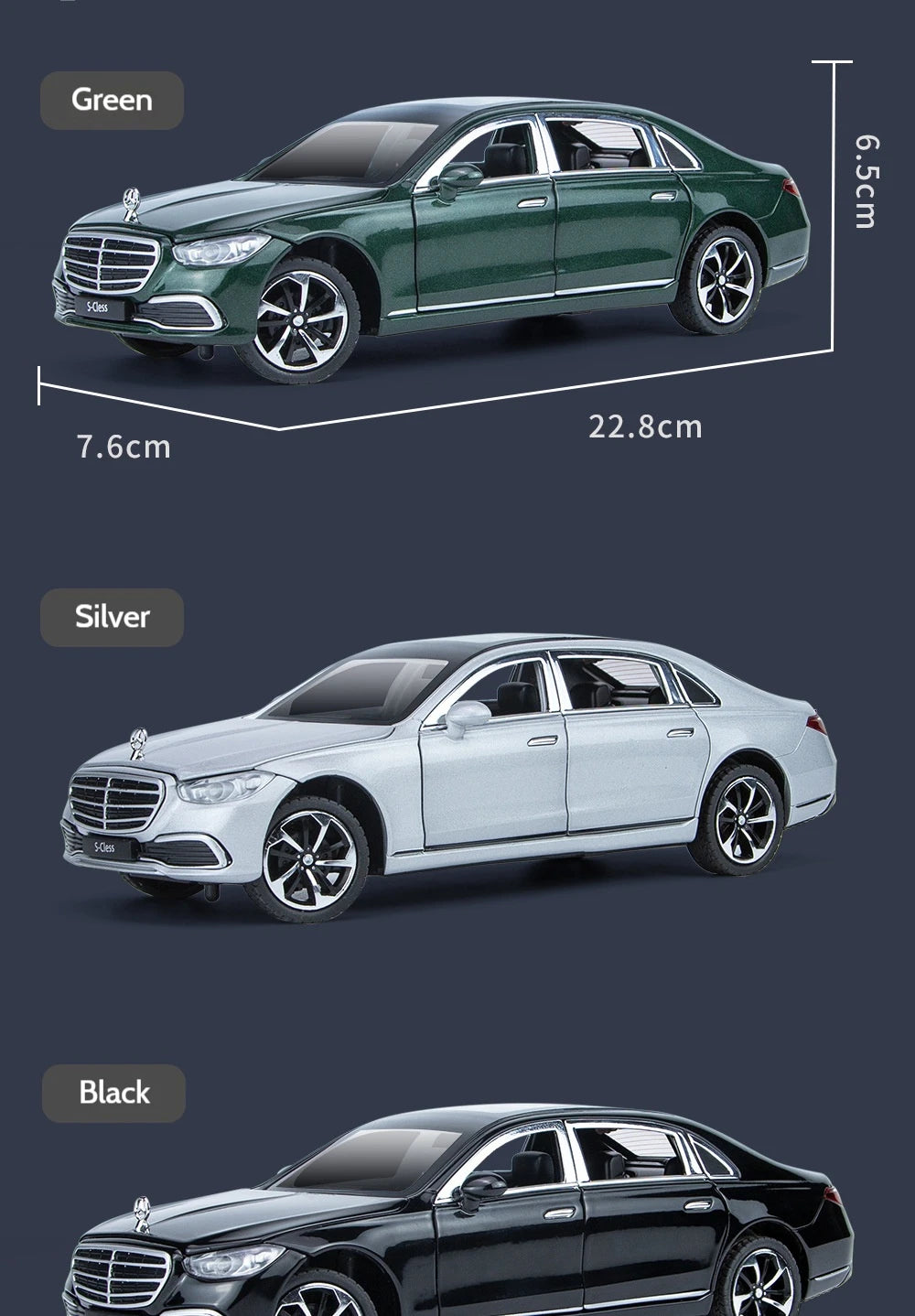 1:24 Mercedes Maybach S400