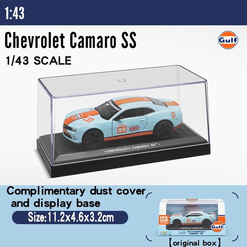 CCA Gulf Gas Station Fusca Bus Ford GT 2017 Camaro