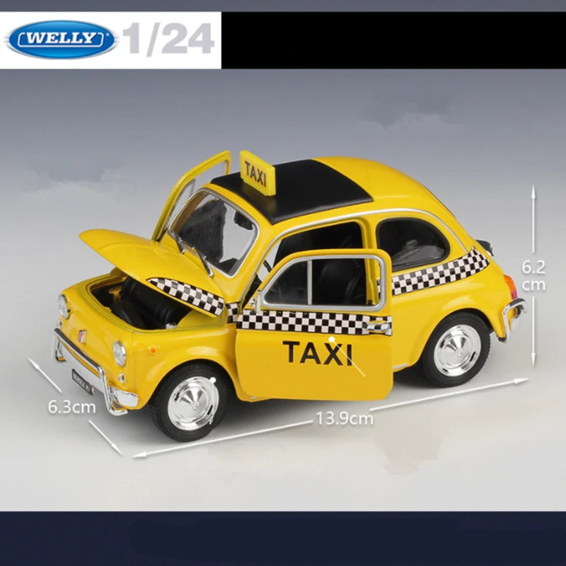 1:24 Fiat Nuova Fiat 500 Taxi