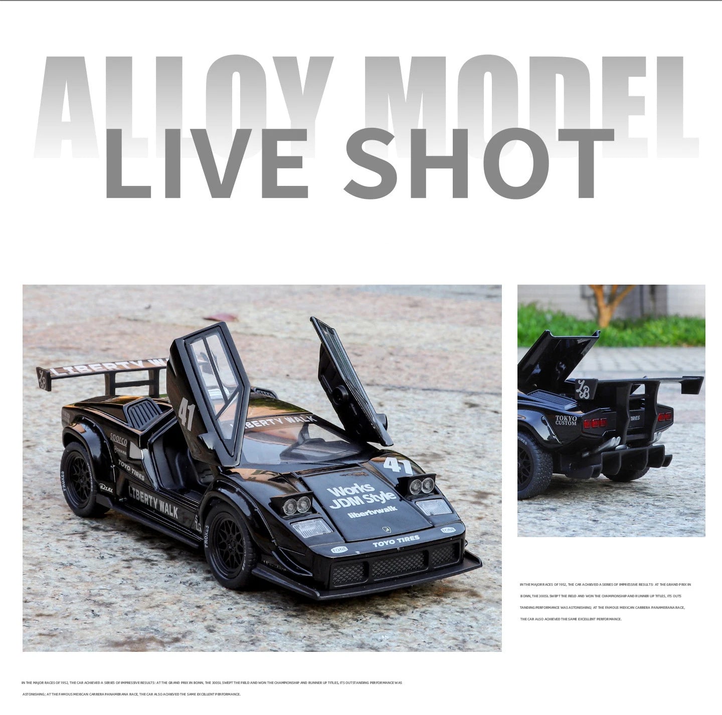 1:32 Lamborghini Countach LP5000