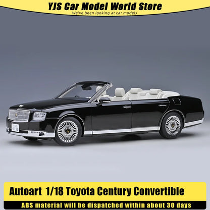 1:18 Toyota Century Convertible