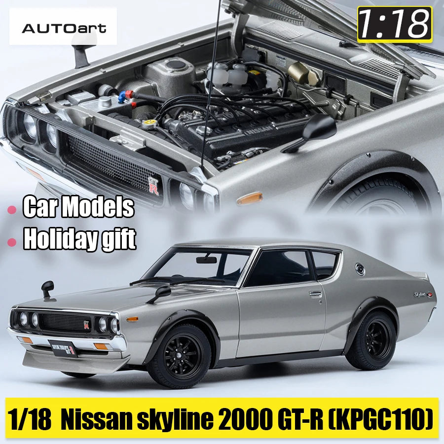 1:18 NISSAN SKYLINE 2000 GT-R (KPGC110)