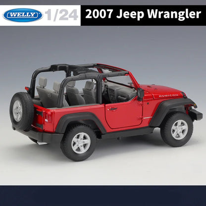 1:24 Jeep Wrangler Rubicon 2007