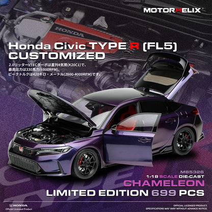 1:18 Honda Civic Type R FL5