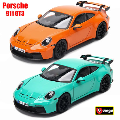 1:24 Porsche 911 GT3 Taycan Turbo S 718 Boxster